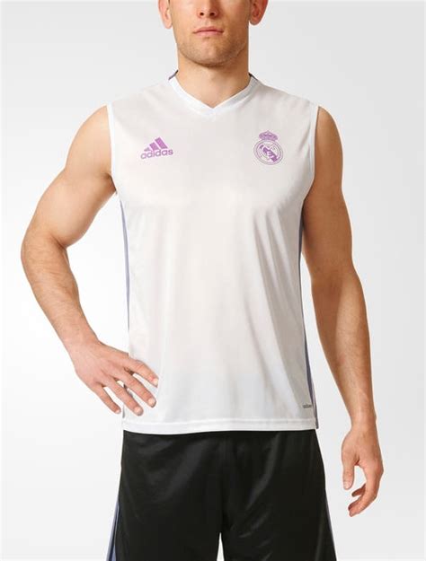 real madrid tank top adidas weiß|real madrid official website.